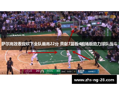 萨尔高效表现砍下全队最高22分 贡献7篮板4前场板助力球队战斗